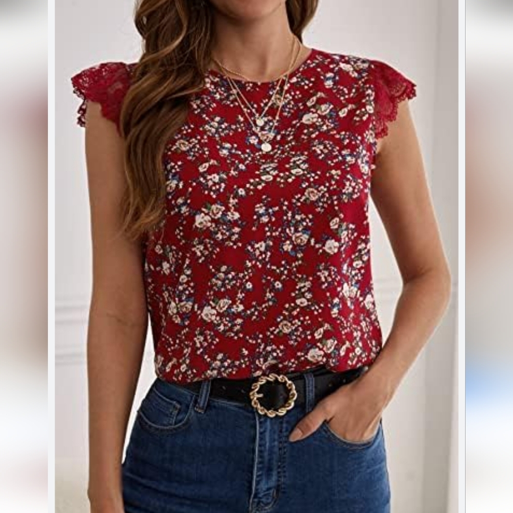 SHEIN Floral Blouse